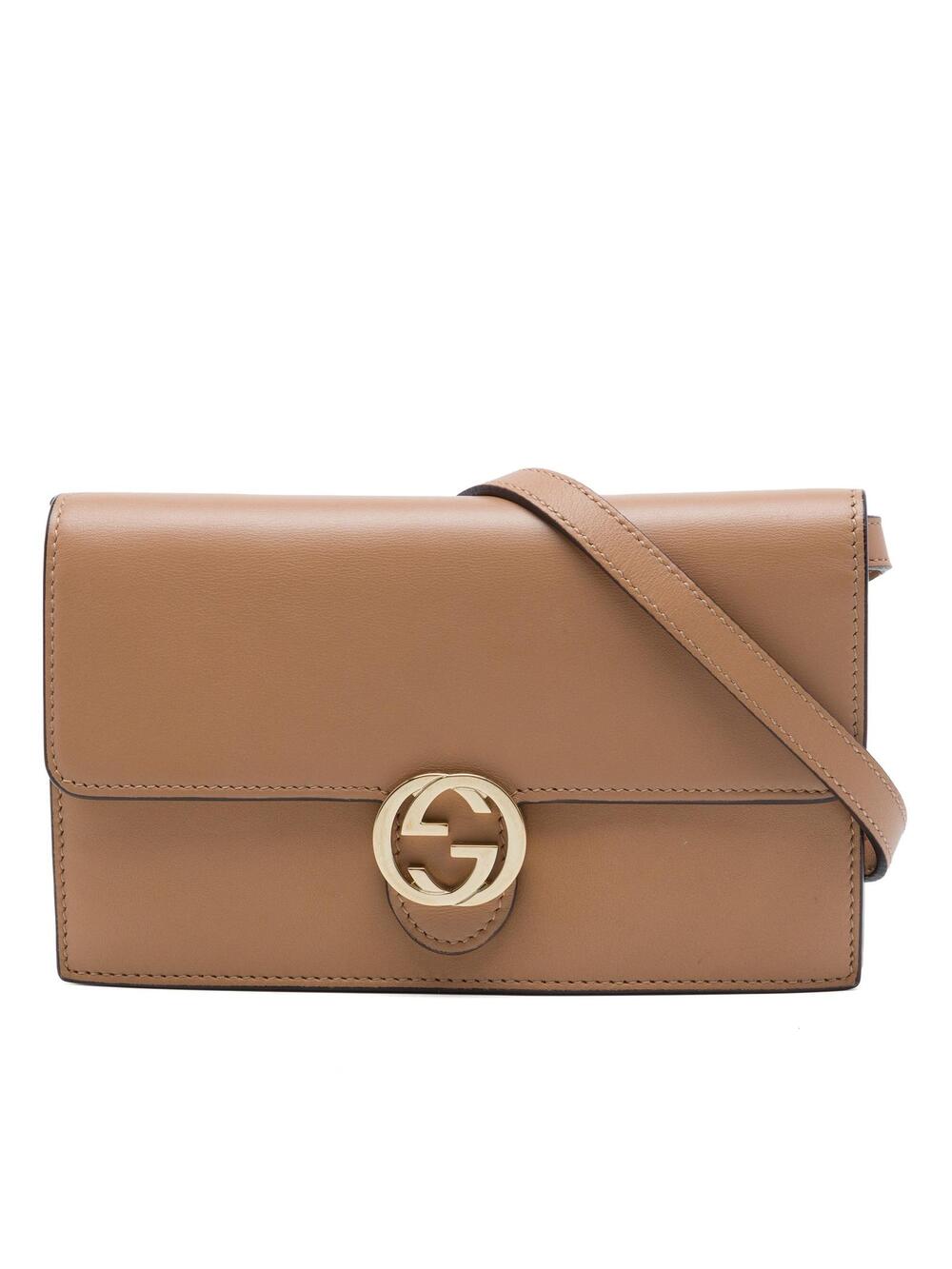 Gucci Calfskin Interlocking G Wallet On #330703G59B